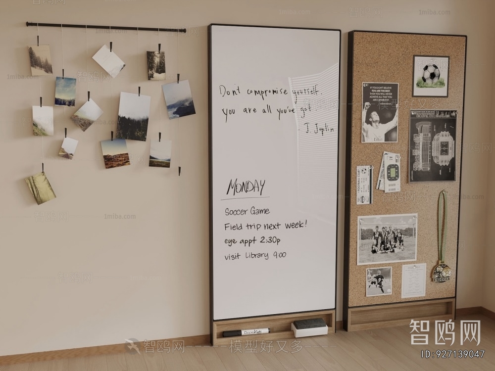 Modern Blackboard/whiteboard