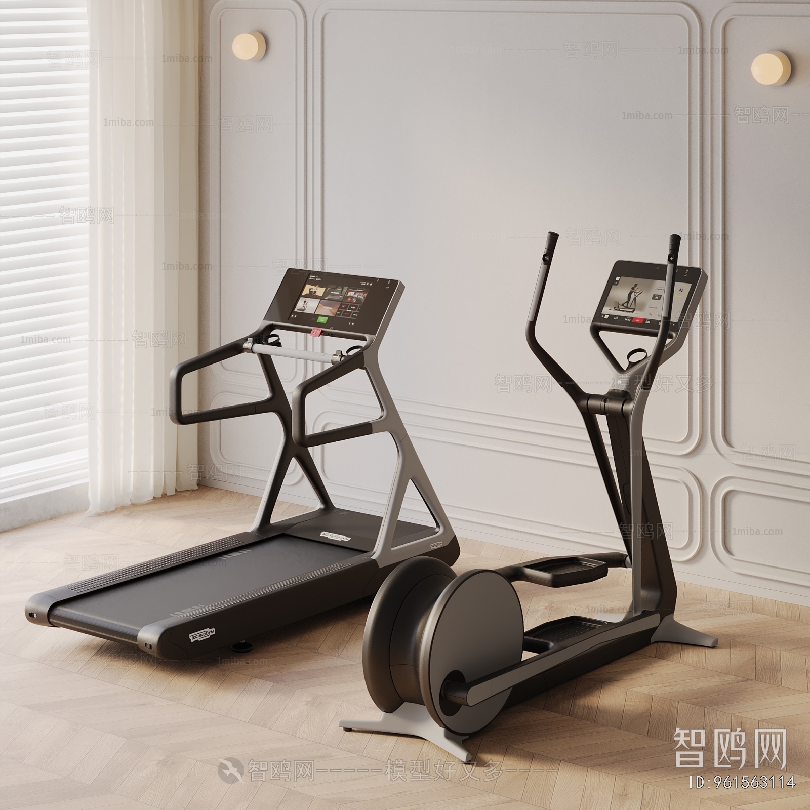 Modern Fitness Equipment
