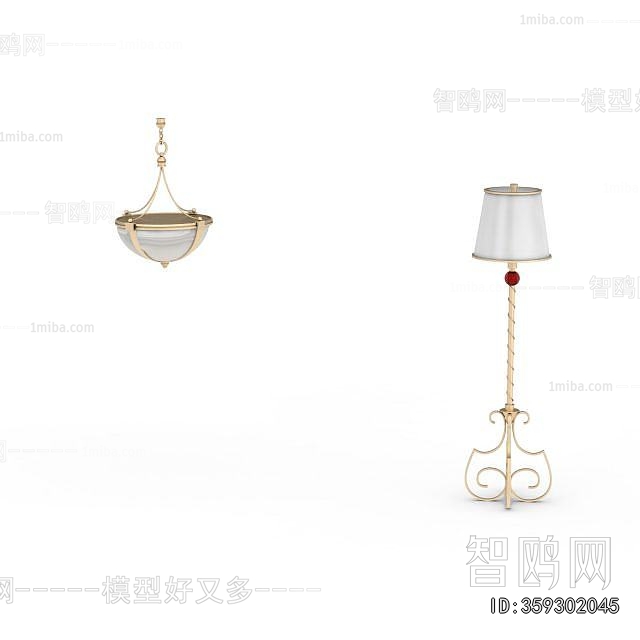 European Style Floor Lamp