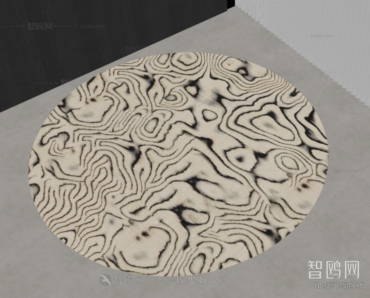 Modern Circular Carpet