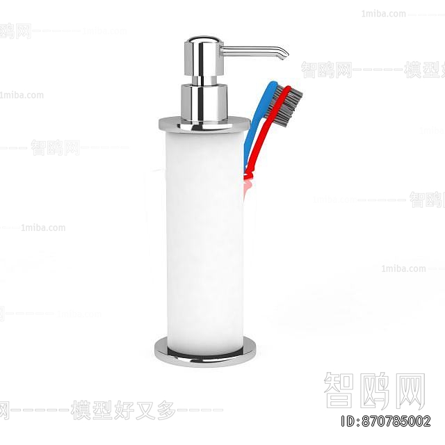Modern Toothbrush And Toothpaste