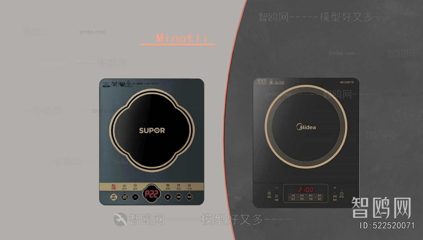 Modern Electric Kitchen Appliances