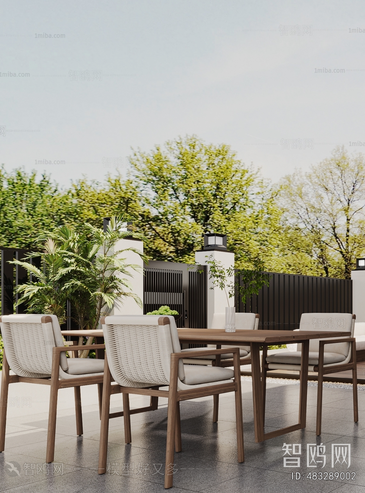 Modern Courtyard/landscape