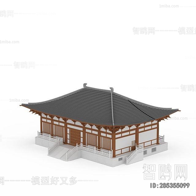 New Chinese Style Ancient Architectural Buildings