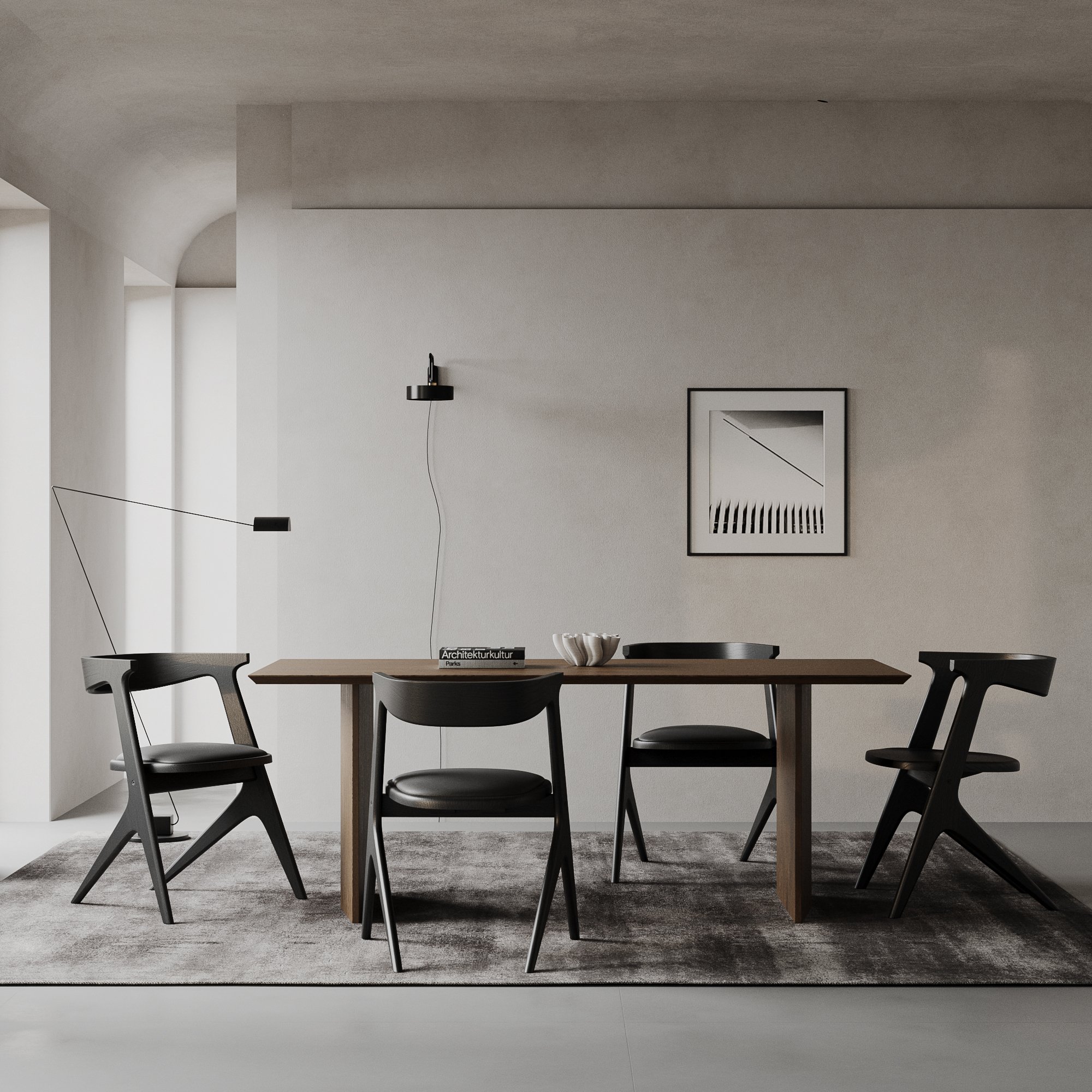 Modern Dining Table And Chairs