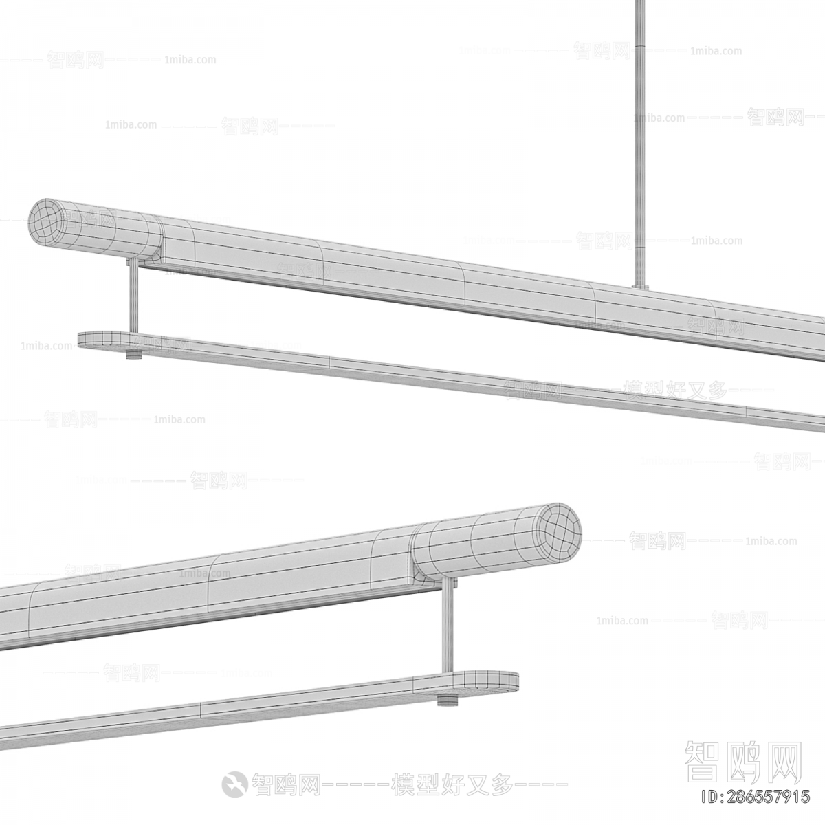 Modern Long Chandelier