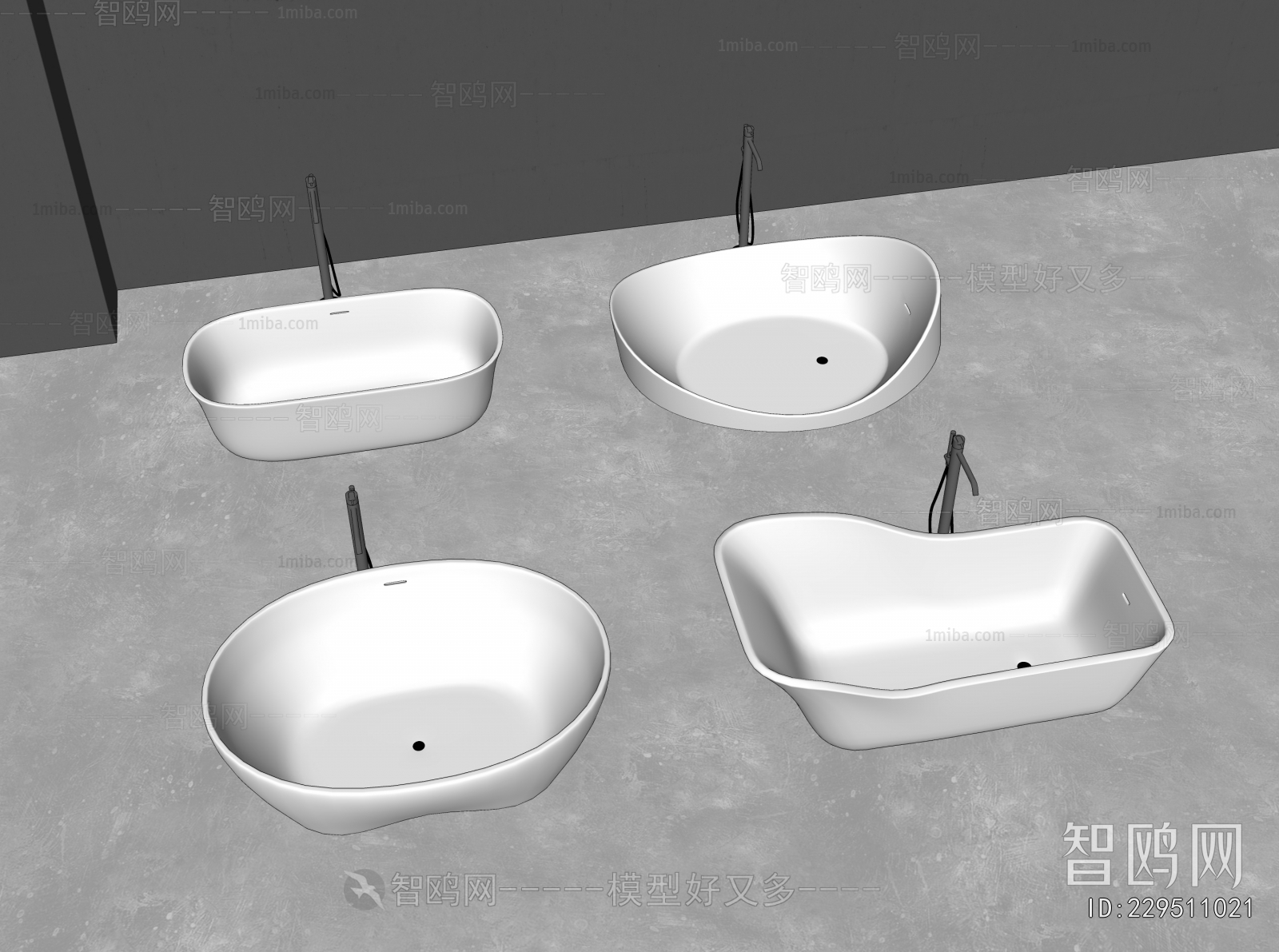 Modern Bathtub