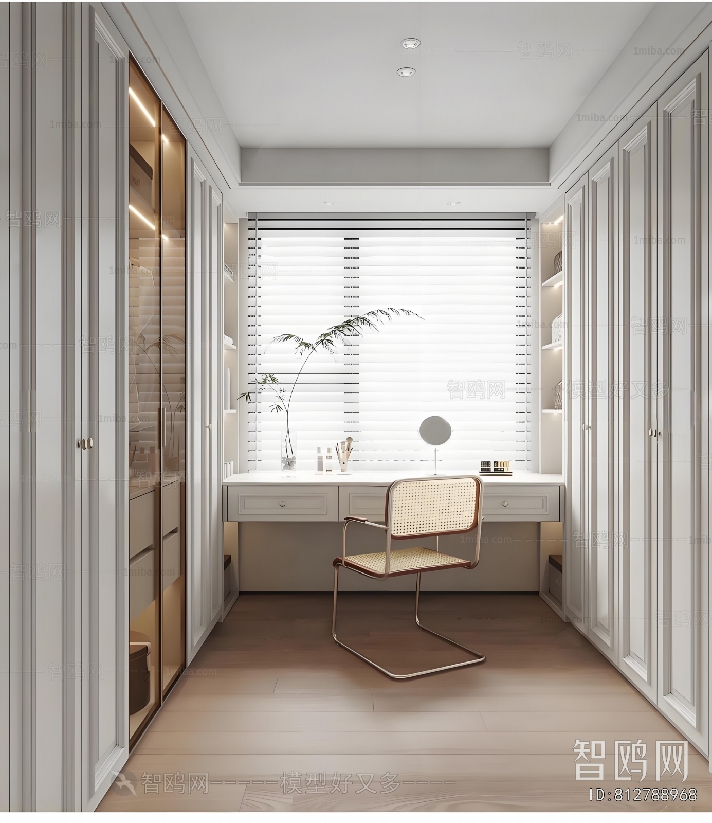 Modern Clothes Storage Area