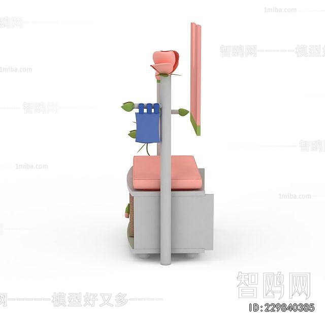 Modern Stool For Changing Shoes