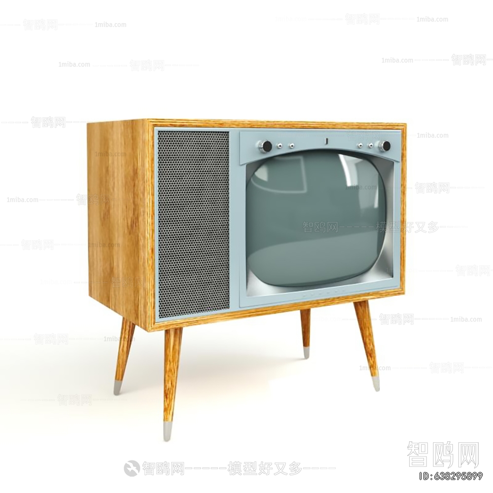Retro Style TV Set