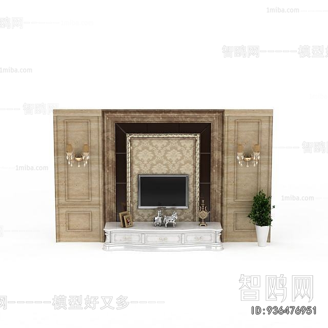 European Style TV Cabinet