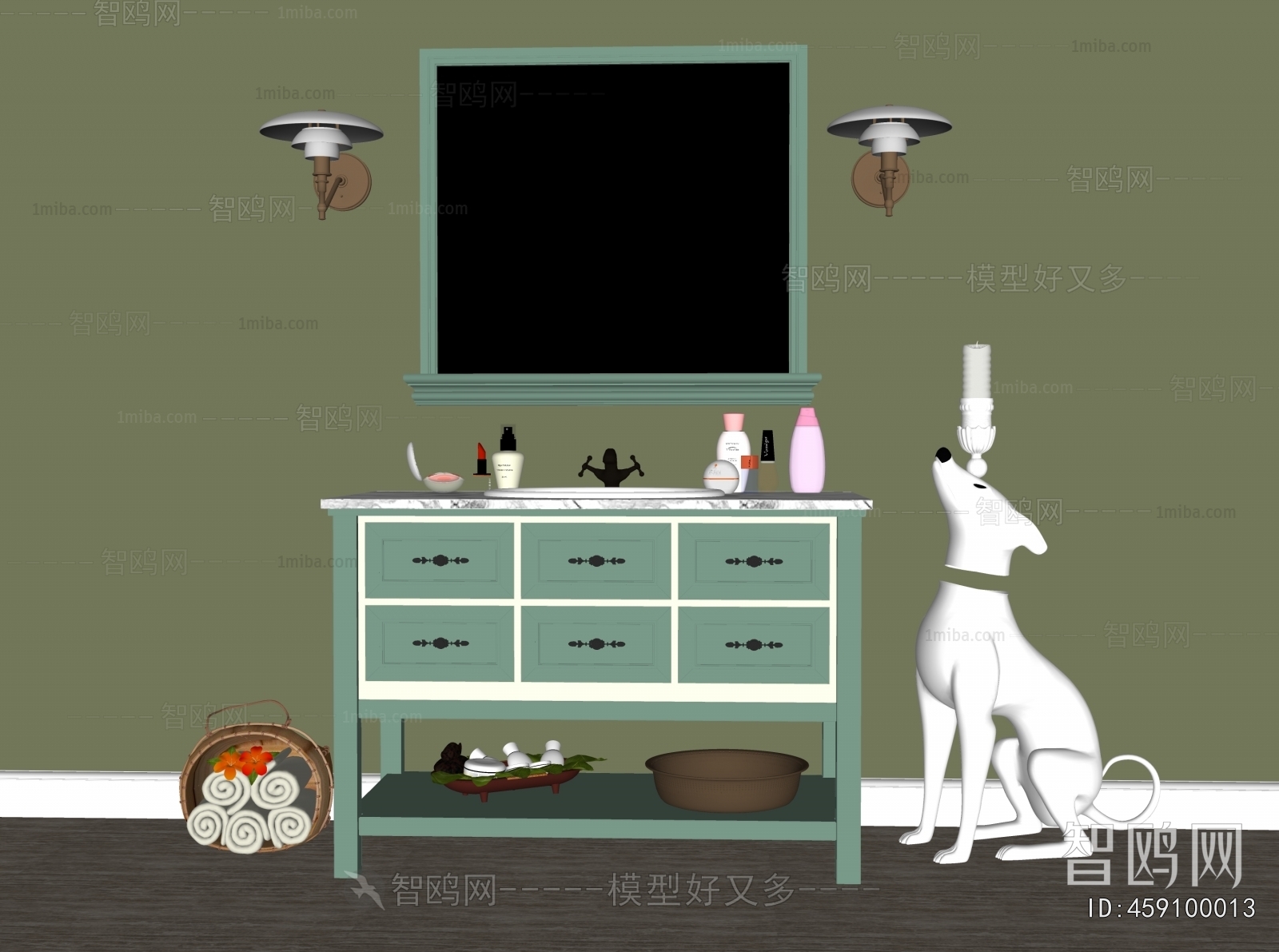 American Style Bathroom Cabinet