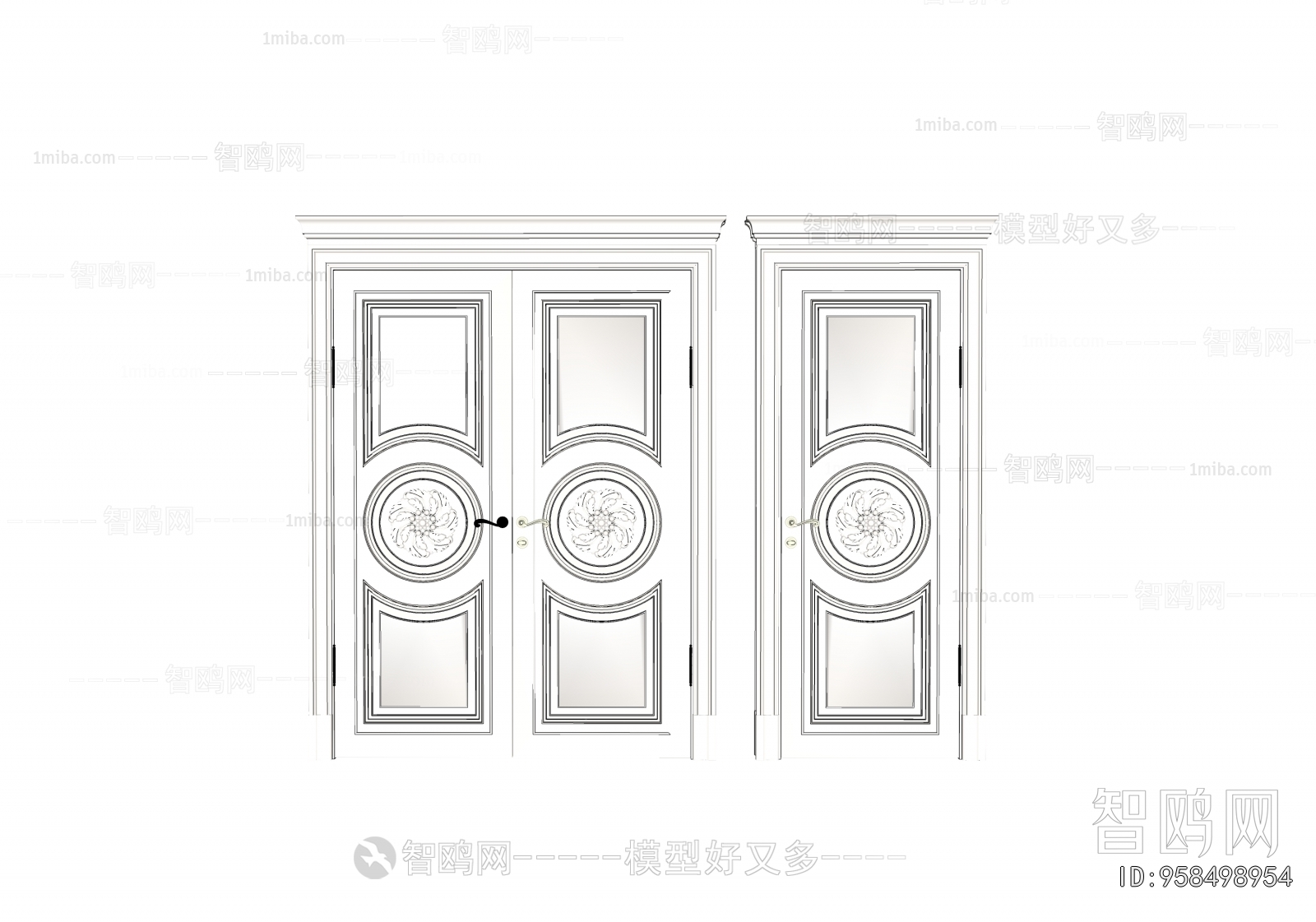 European Style Double Door