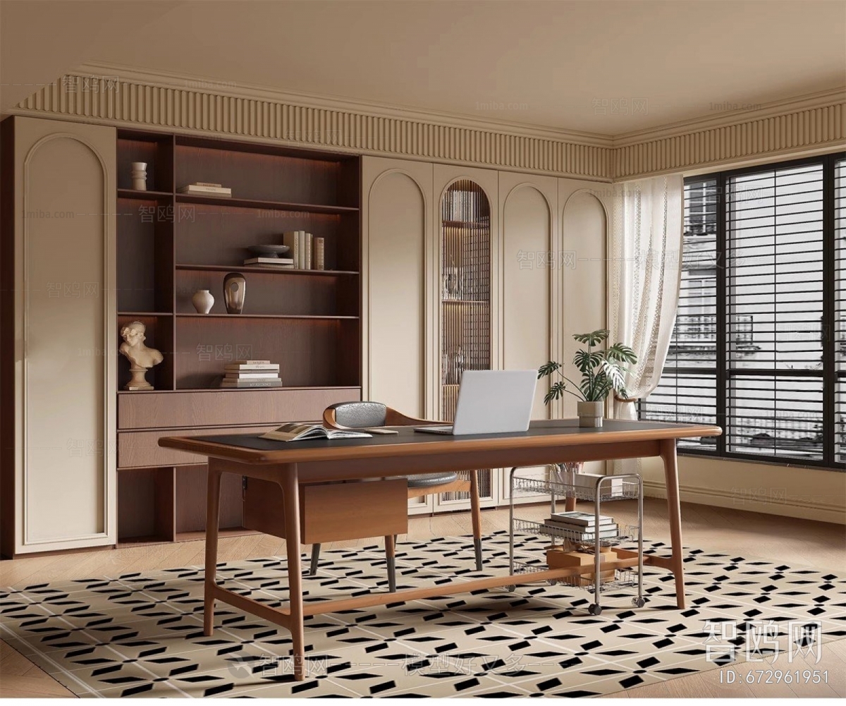 French Style Study Space