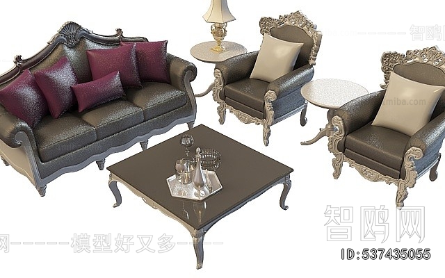 European Style Sofa Combination
