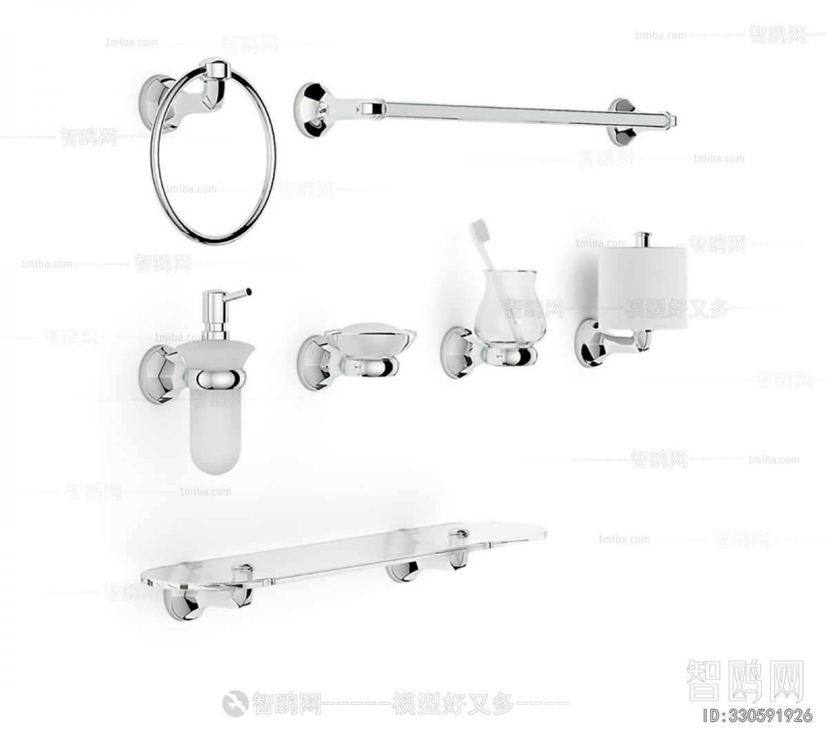 Modern Bathroom Rack