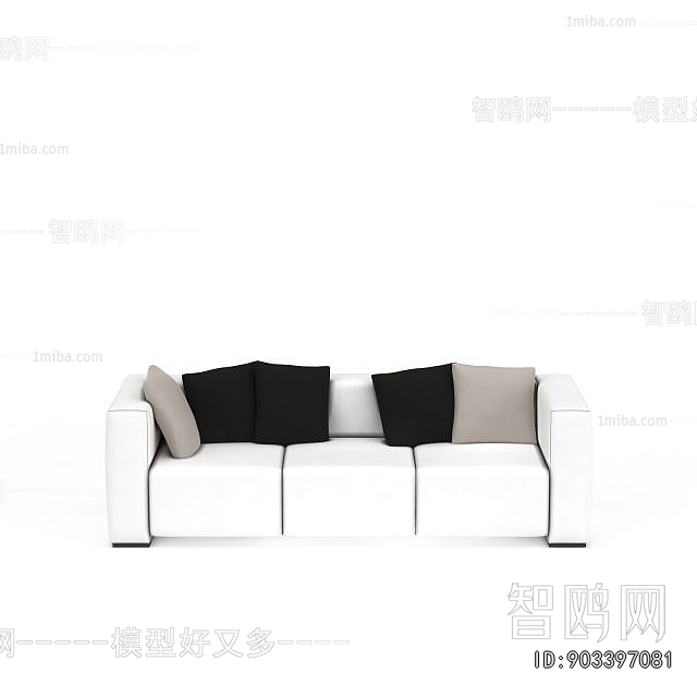 Modern Three-seat Sofa