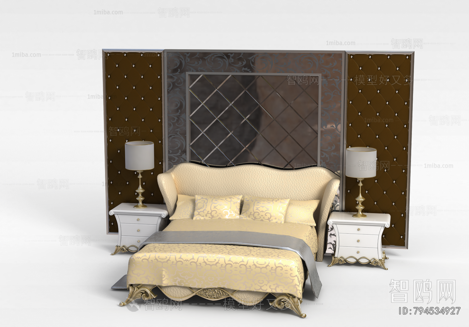 European Style Double Bed