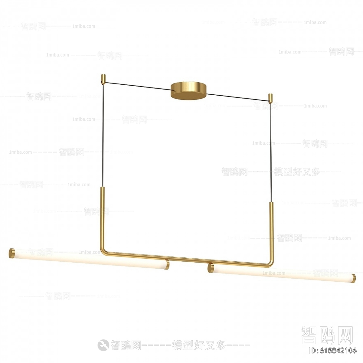 Modern Long Chandelier