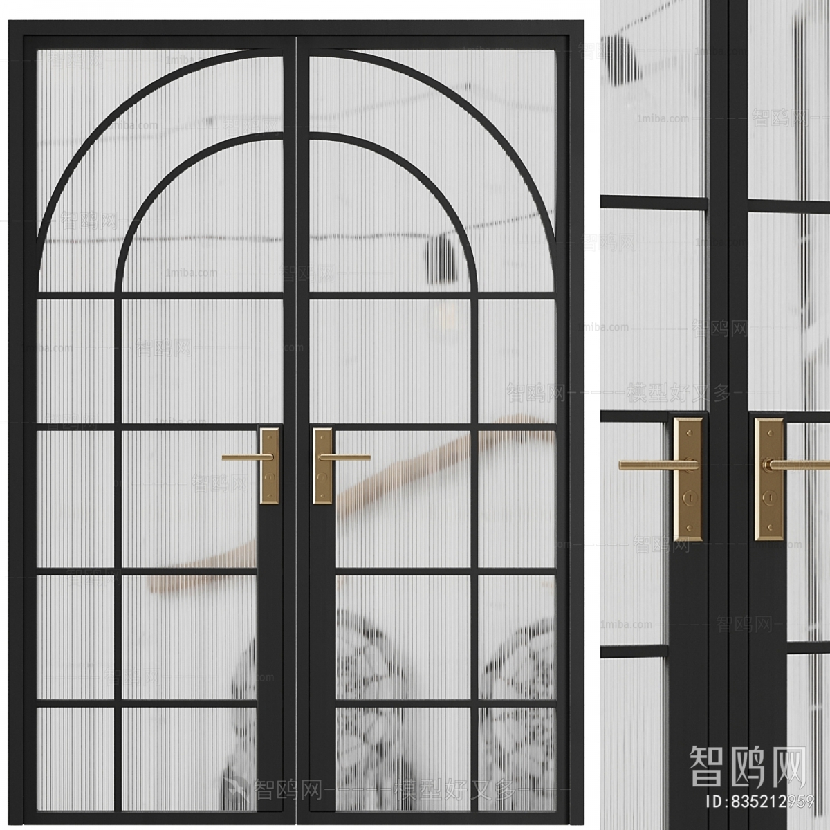 French Style Double Door