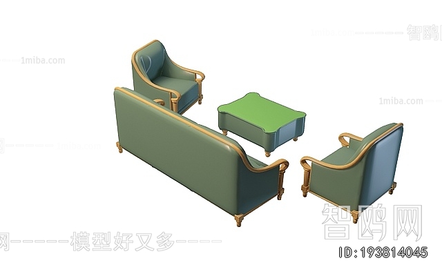 European Style Sofa Combination
