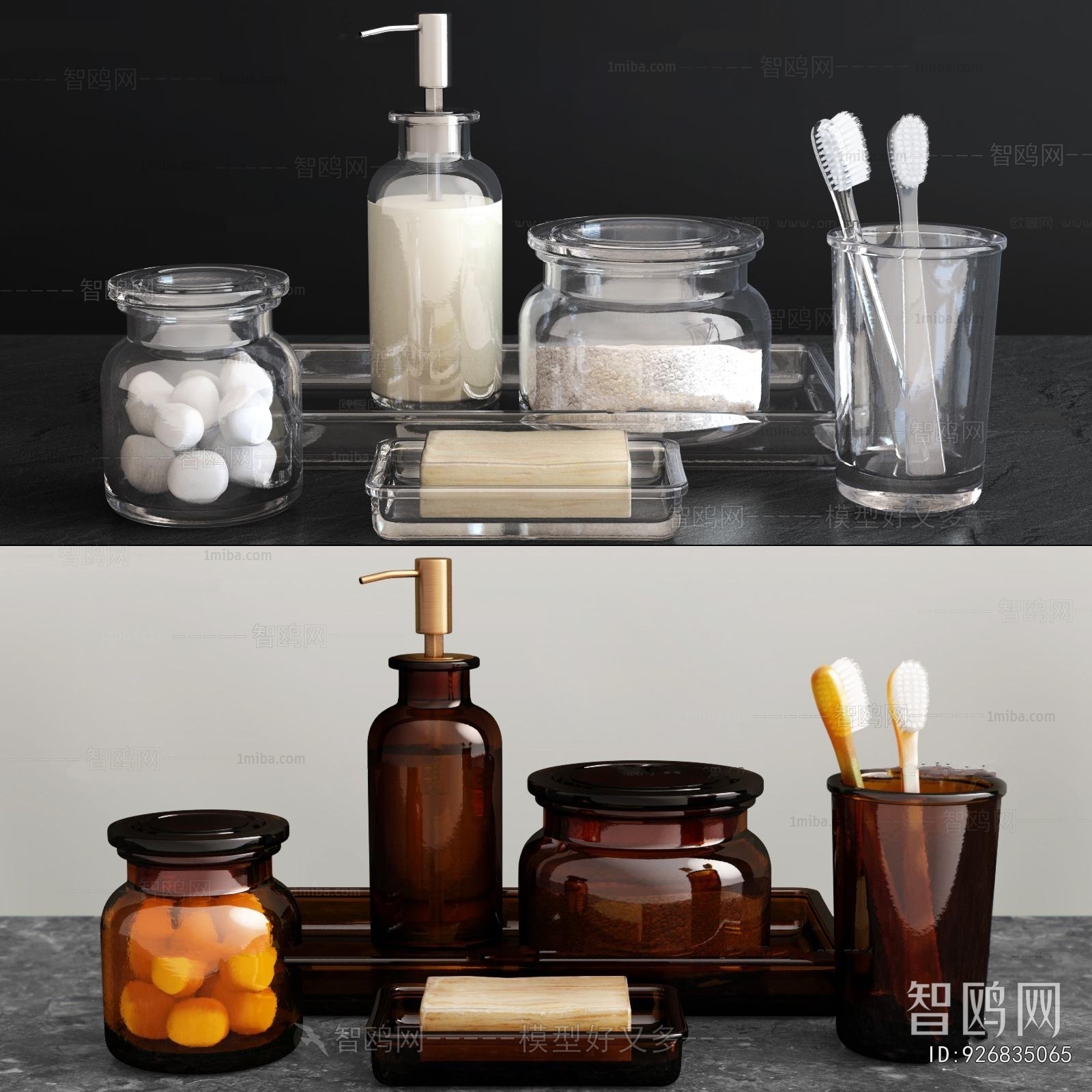 Modern Toothbrush And Toothpaste