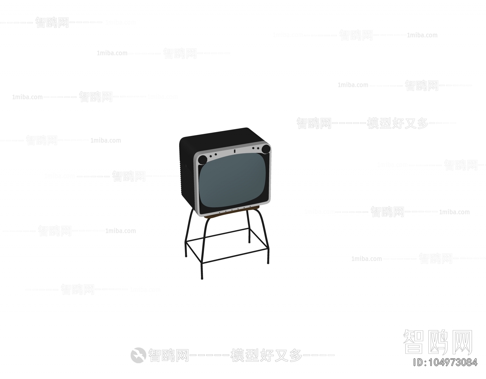 Retro Style TV Set