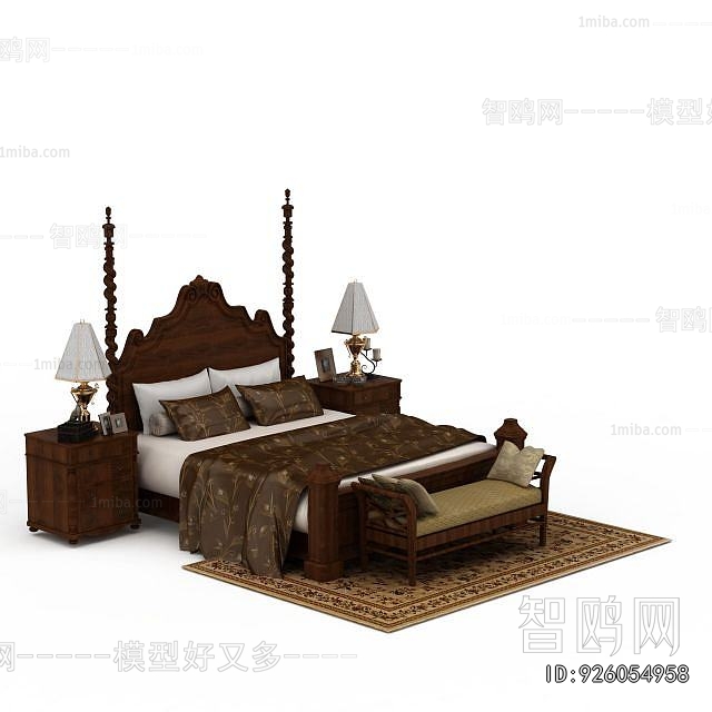American Style Double Bed