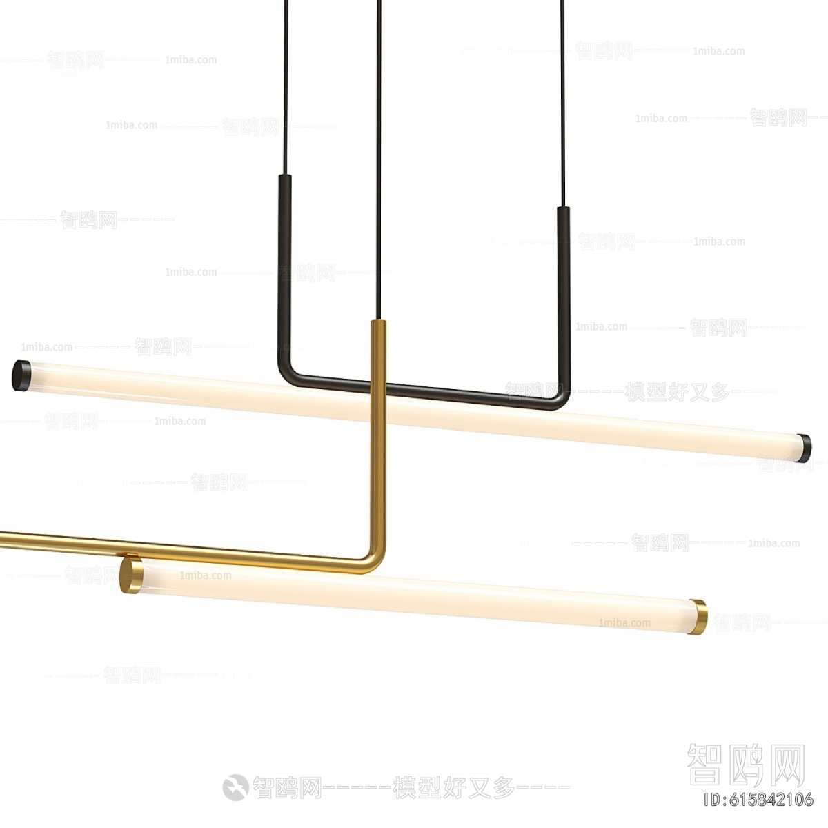 Modern Long Chandelier