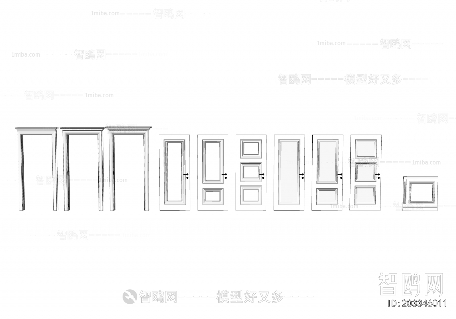 European Style Single Door