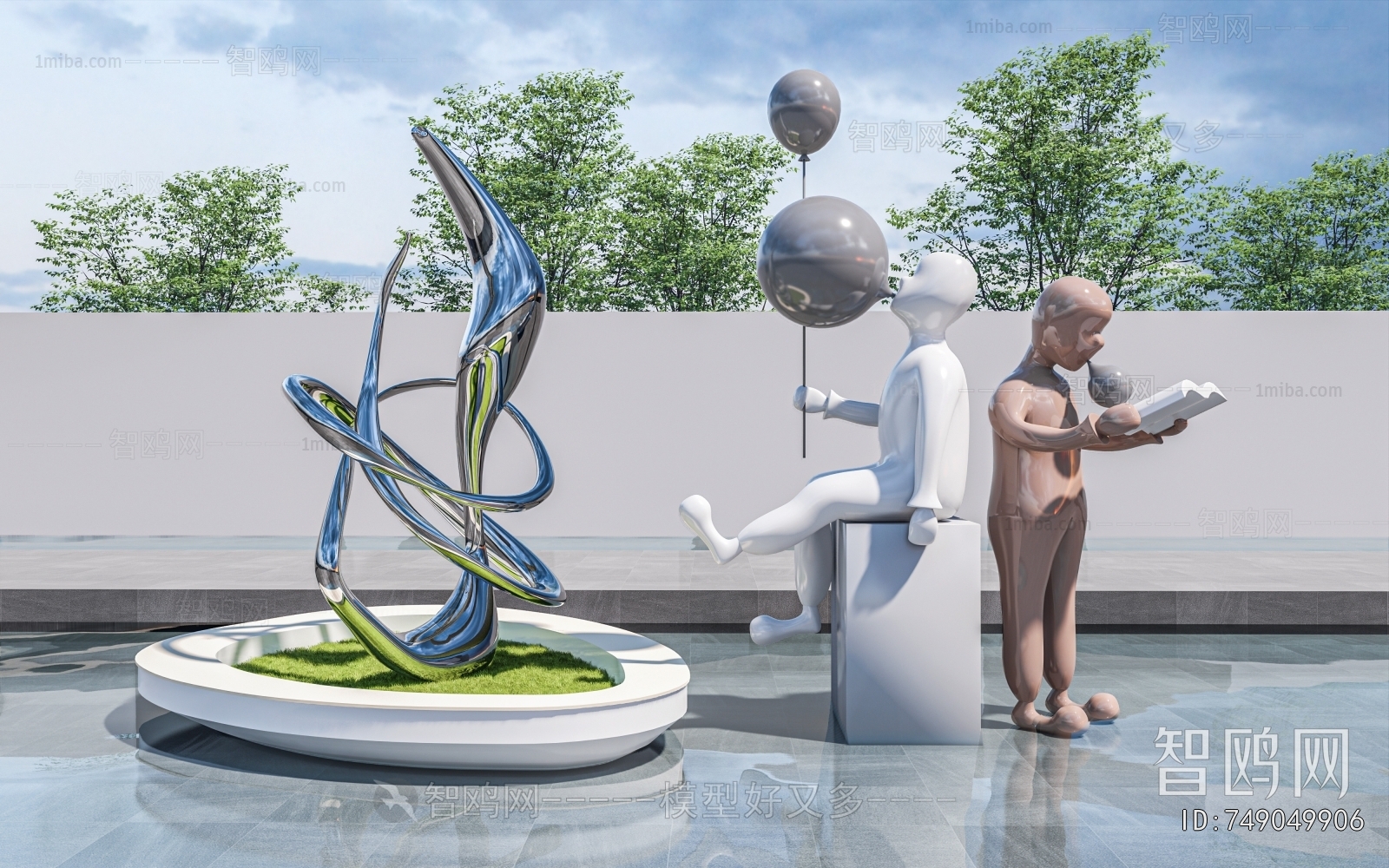 Modern Sculpture Sketch