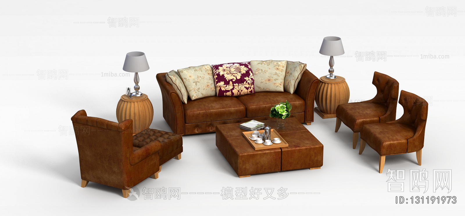 European Style Sofa Combination