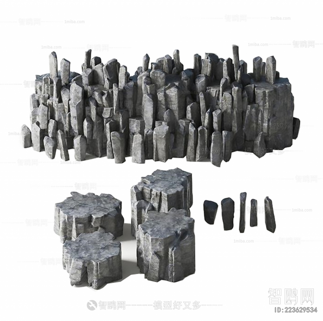 Modern Rockery Waterscape