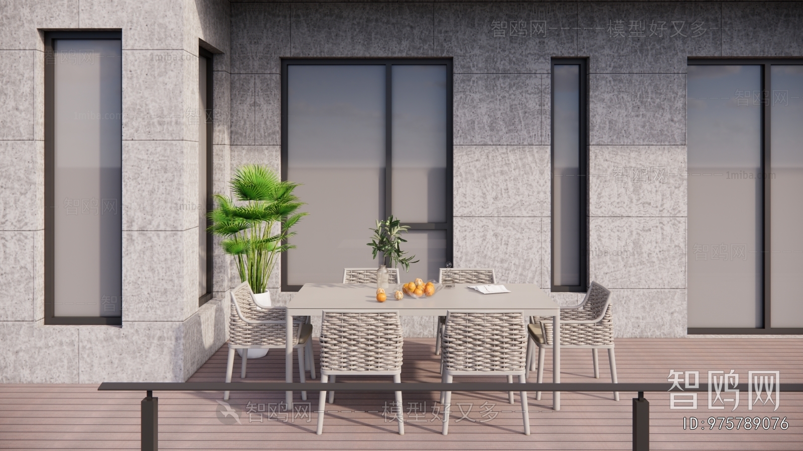 Modern Courtyard/landscape