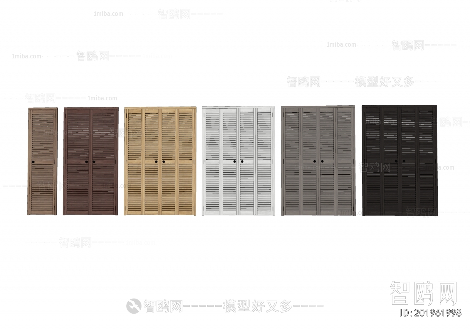 Nordic Style Double Door