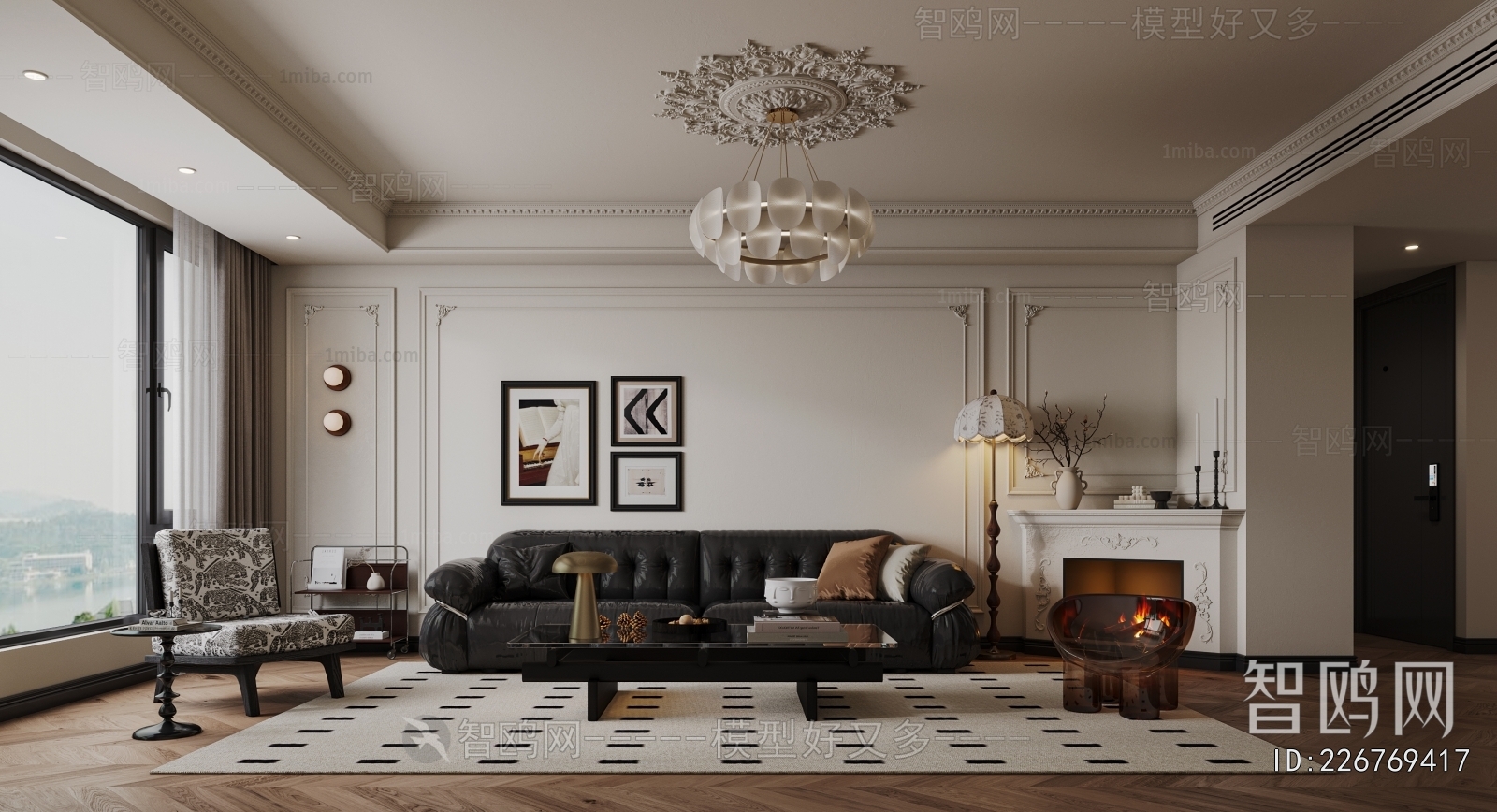 French Style A Living Room