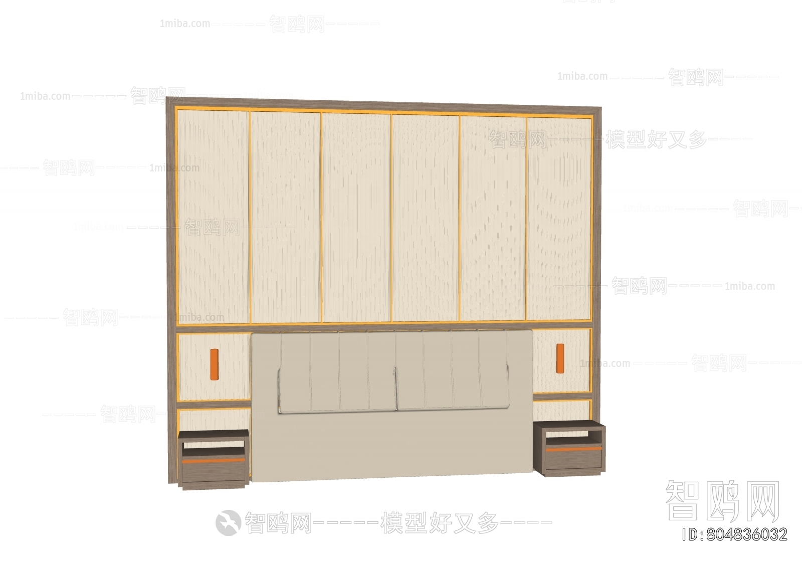 Simple European Style TV Wall