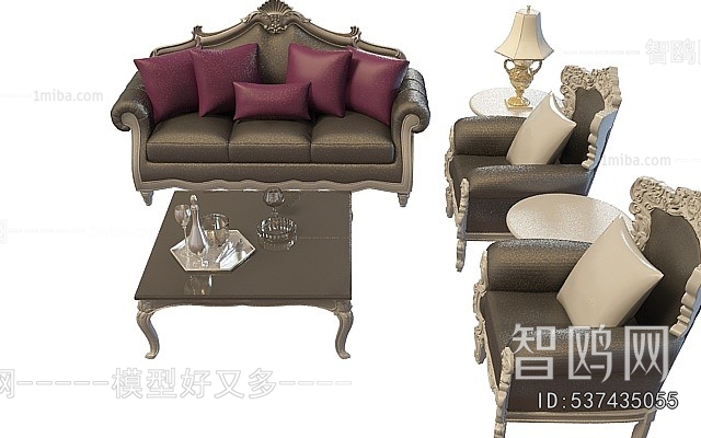 European Style Sofa Combination