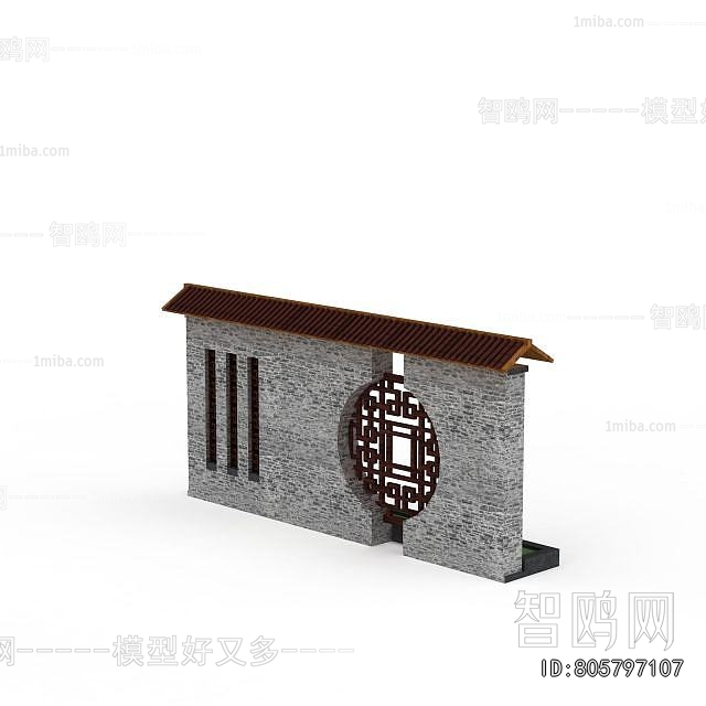 New Chinese Style Landscape Wall