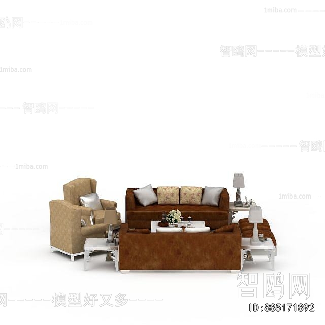 European Style Sofa Combination