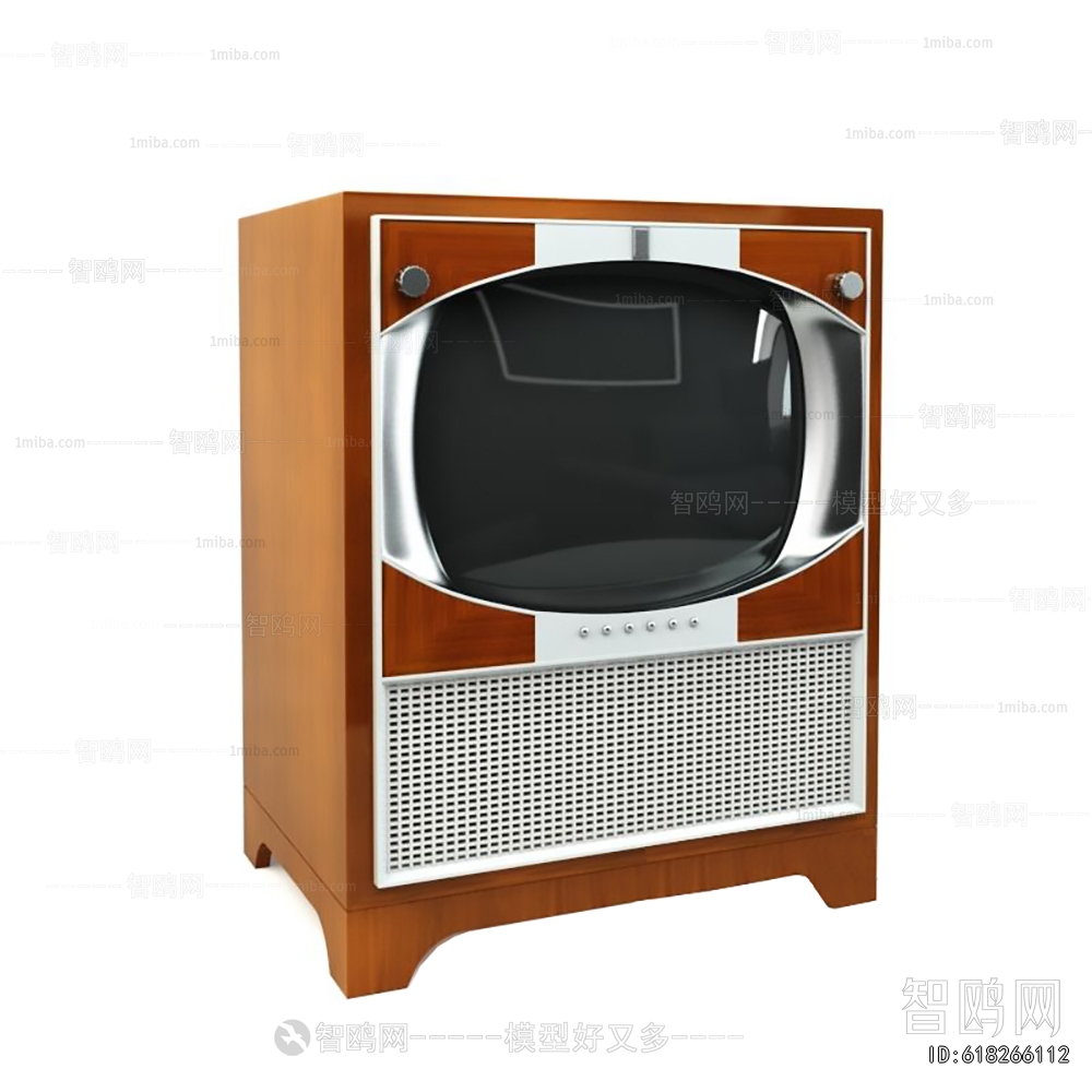 Retro Style TV Set