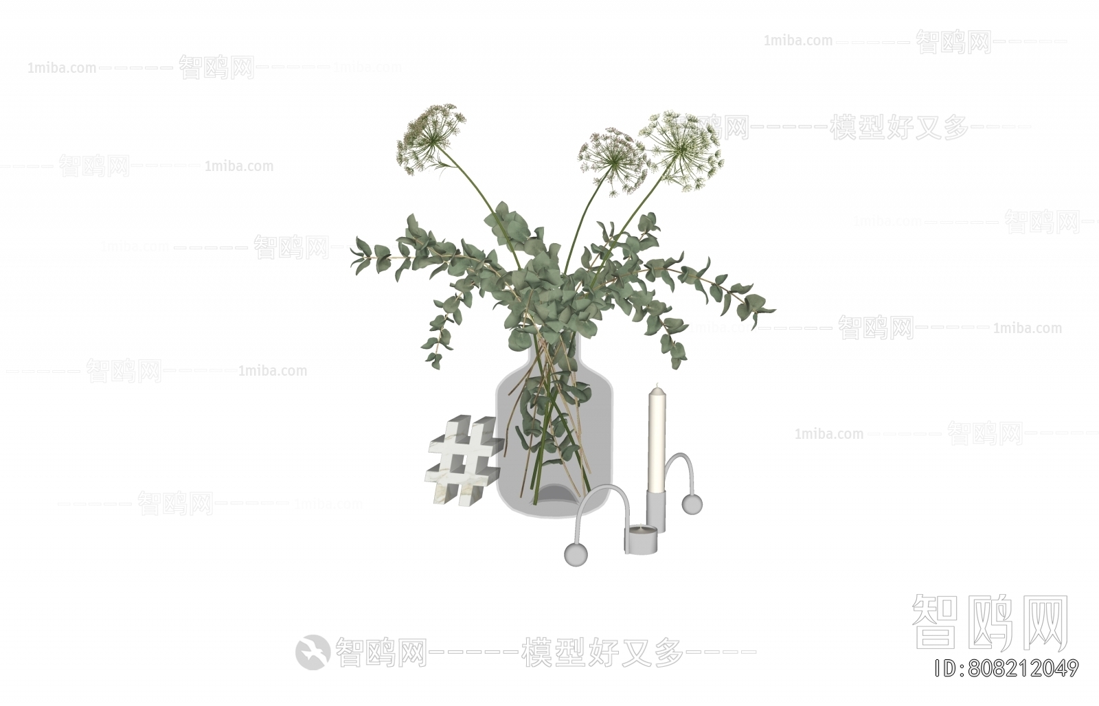 Modern Aquatic Green Plant