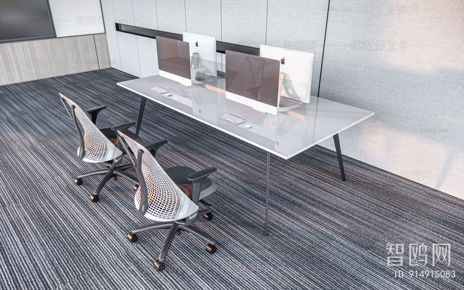 Modern Office Desk And Chair