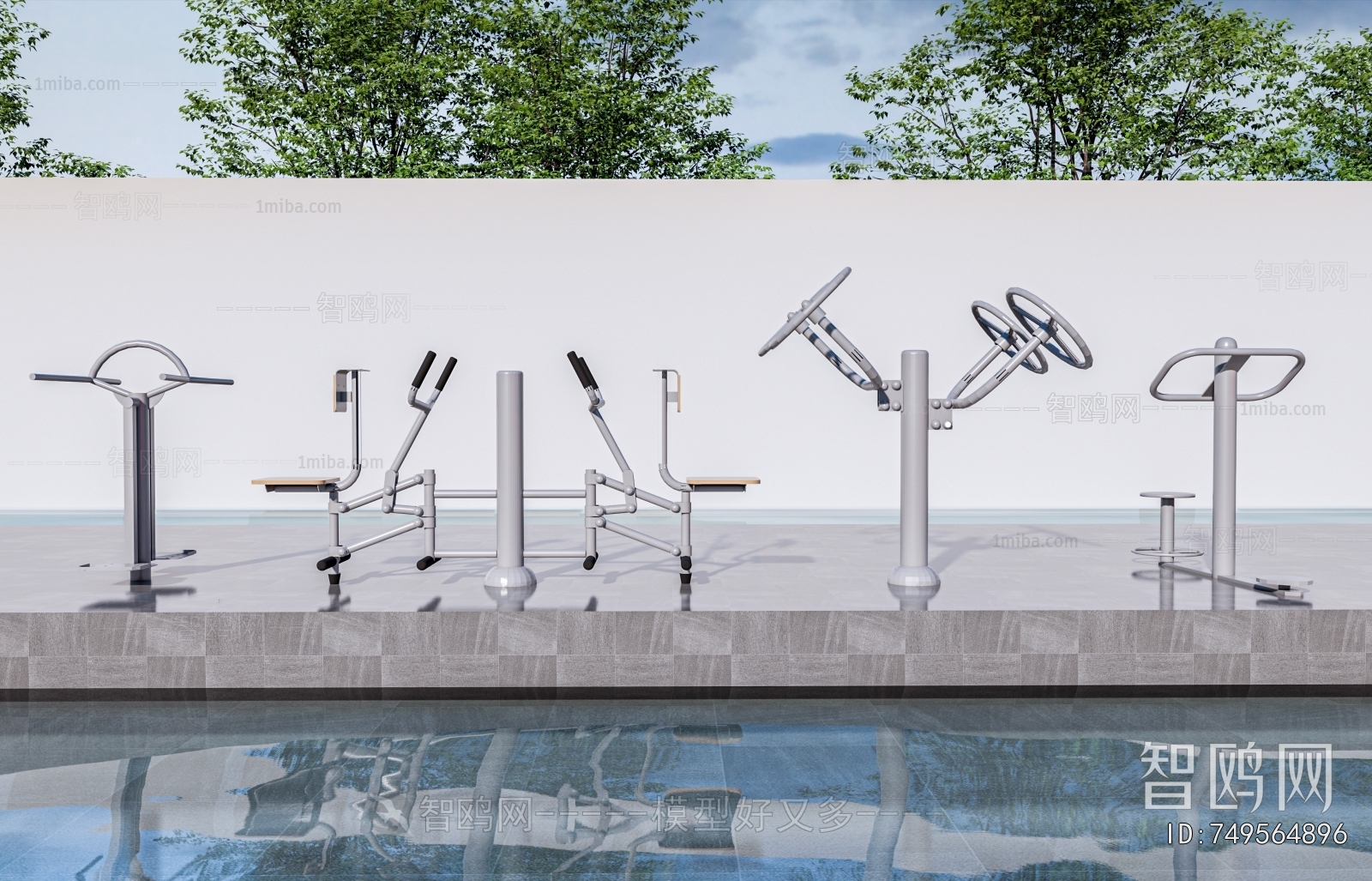 Modern Fitness Equipment