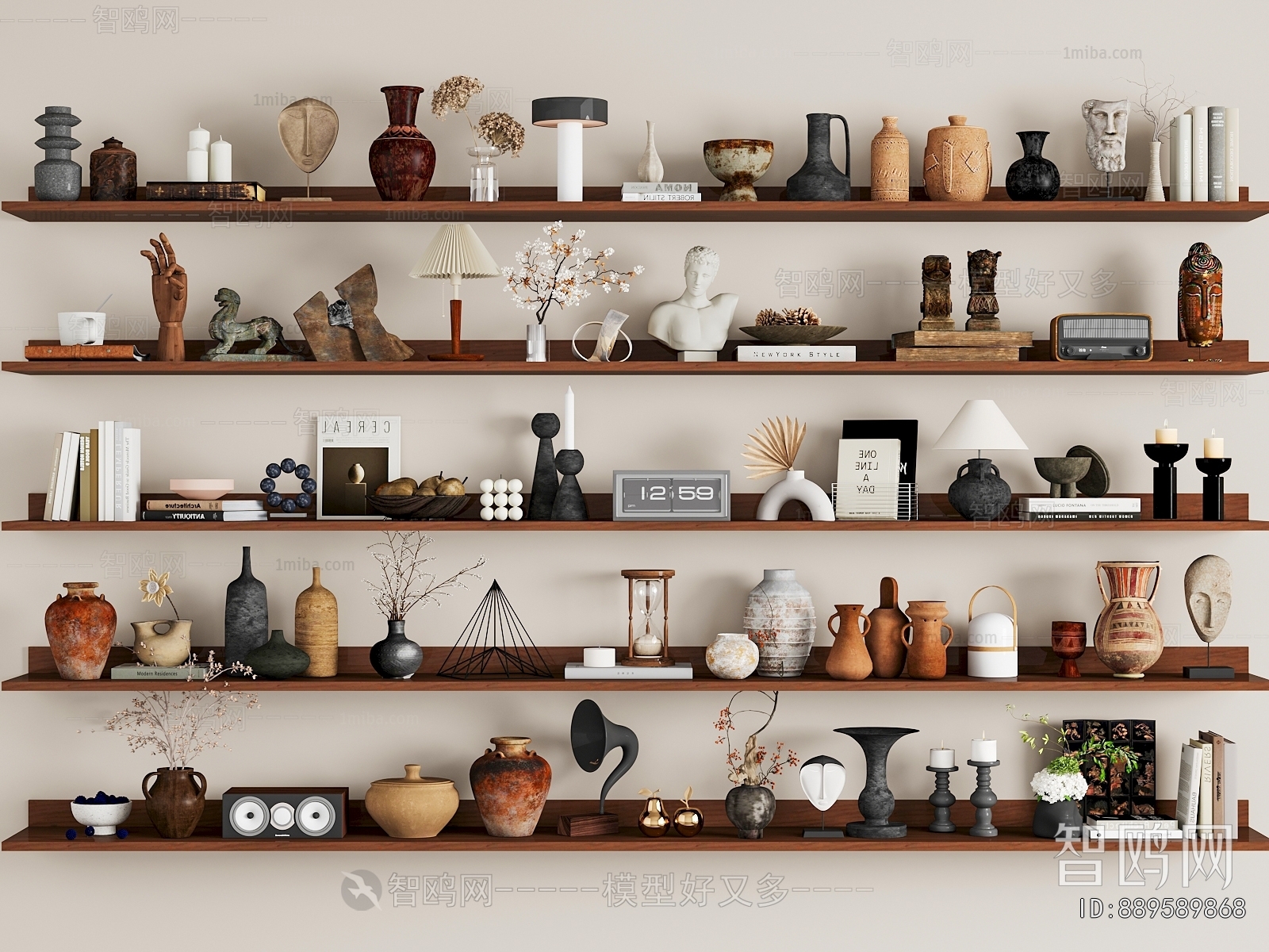 Wabi-sabi Style Decorative Set