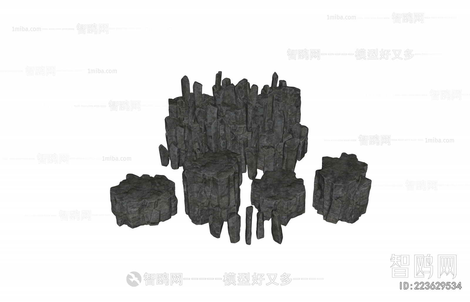 Modern Rockery Waterscape