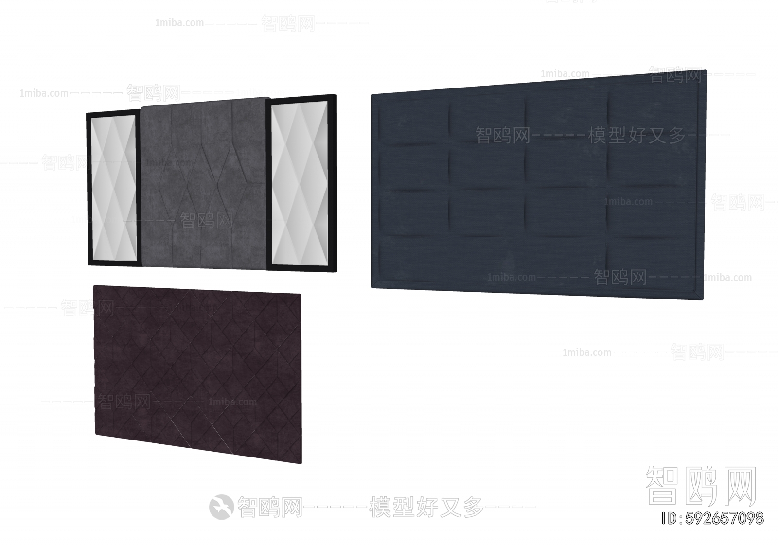 Simple European Style Bedhead Back Rest