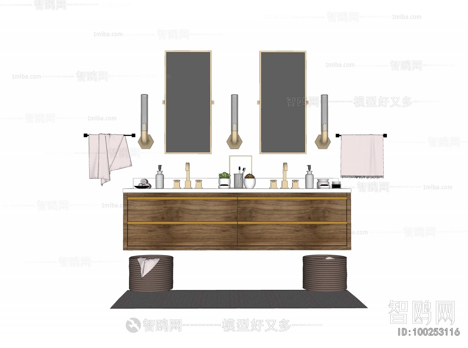 Modern Bathroom Cabinet