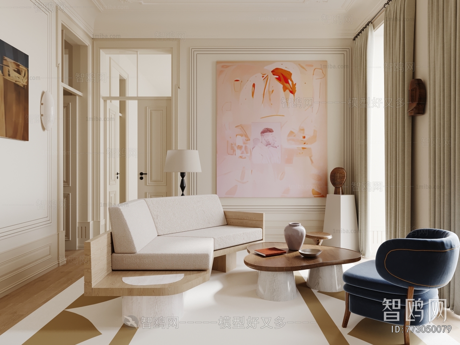 French Style A Living Room