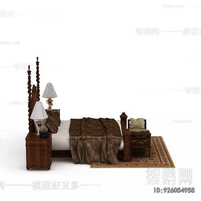 American Style Double Bed